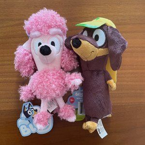 Coco & Snickers Plush Toys from Bluey